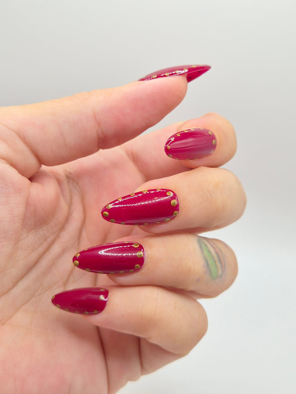 Burgundy & Gold
