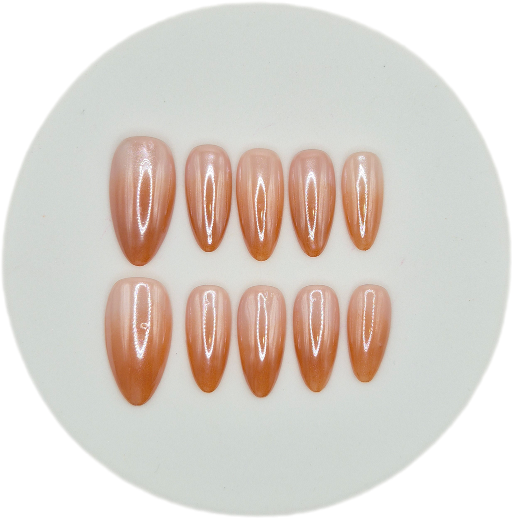 Brown BabyBoomer with Pearl
